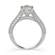 Martina Marquise Cut Pave Engagement Ring Setting - Nivetta